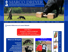 Tablet Screenshot of marco-dreyer.de